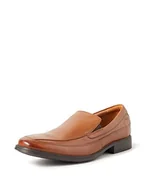 Klapki i japonki męskie - Clarks Męskie klapki Tilden Free, brązowy, 48 EU - miniaturka - grafika 1