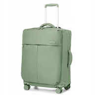 Walizki - PUCCINI Walizka Podróżna Średnia Miękka 4 Kółka Nylon EM50251B-5A Zielona - miniaturka - grafika 1