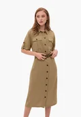 Sukienki - Sukienka koszulowa safari G-HANA - miniaturka - grafika 1