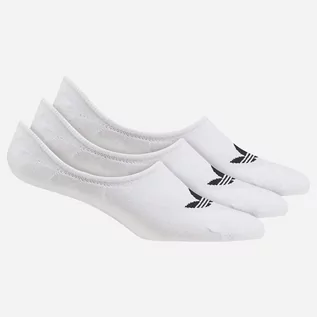 Skarpetki męskie - Zestaw męskich stopek Adidas Low Cut Sock 3P "White" FM0676 L 3 par Biały (4062054923403) - grafika 1