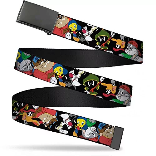 Buckle-Down Unisex - pasek internetowy dla dorosłych Looney Tunes 3,5 cm,  wielokolorowy, szeroki rozmiar spodni do 102 cm - Ceny i opinie na  Skapiec.pl