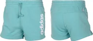 Spodenki męskie - Spodenki damskie adidas Essentials Slim Lo niebieskie H07886-S - miniaturka - grafika 1