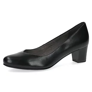 CAPRICE Damskie czółenka 9-23700-41, Czarna papka, 38 EU - Czółenka - miniaturka - grafika 1