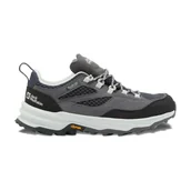 Buty trekkingowe damskie - Damskie buty trekkingowe Jack Wolfskin CYROX TEXAPORE LOW W Graphite - 40 - miniaturka - grafika 1