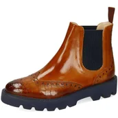 Botki damskie - Melvin & Hamilton Botki damskie Selina 65, brązowy, 39 EU Weit - miniaturka - grafika 1