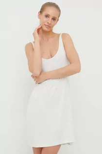 Piżamy damskie - Calvin Klein Underwear koszulka nocna damska kolor biały - grafika 1