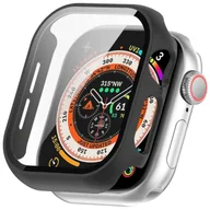Akcesoria do smartwatchy - Etui + Szkło 2W1 do Apple Watch 10 42mm czarne - miniaturka - grafika 1