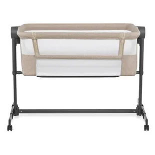 Łóżeczko dostawne KINDERKRAFT Nestee Up 2 Beżowy - Łóżeczka i kojce - miniaturka - grafika 1