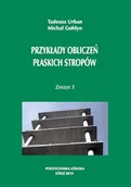 Technika - Przykłady obliczeń płaskich stropów. Zeszyt 3 - miniaturka - grafika 1