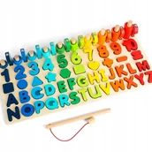 Mały naukowiec - Lt298 Montessori Trening Mózgu Rybki Liczby Cyfry - miniaturka - grafika 1