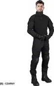 Dresy męskie - R.E.I.S. TG-PROTECT - Ubranie ochronne Tactical Guard, w skład którego wchodzi bluza i spodnie do pasa - czarno-szary M - miniaturka - grafika 1