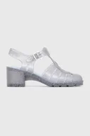 Sandały damskie - Melissa sandały MELISSA ID HEEL AD kolor transparentny M.35804.V673 - miniaturka - grafika 1
