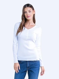 BIG STAR Koszulka w kolorze białym - Koszulki i topy damskie - miniaturka - grafika 1