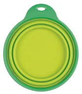 Sprzęt podróżny i transportery dla psów - Trixie Silikonowa Miska Podróżna - 1 L, O 18 Cm - miniaturka - grafika 1
