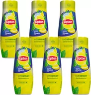 Syropy i koncentraty owocowe - 6x Syrop do SodaStream Lipton Ice Tea Cytryna 440 ml - miniaturka - grafika 1