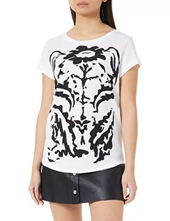 Koszulki i topy damskie - Sisley T-shirt damski, Biały 911, M - grafika 1
