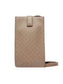 Etui i futerały do telefonów - Calvin Klein Torebka na telefon Emblem Aop Phone Crossbody LV04F1115G Brązowy - miniaturka - grafika 1