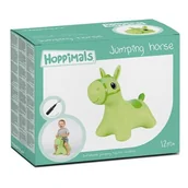 Skoczki dla dzieci - TOOTINY Skoczek konik zielony karton GXP-711695 - miniaturka - grafika 1