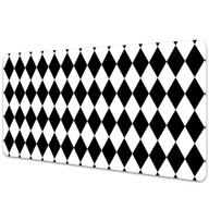 Podkładki na biurko - Podkładka na całe biurko Wzór w geometryczne romby 90x45 cm - miniaturka - grafika 1