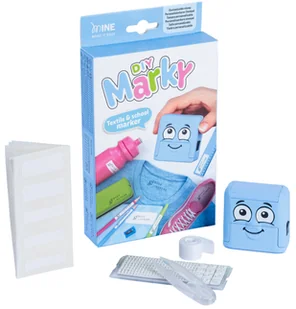 COLOP drukarneka DIY MARKY niebieska - Zabawki kreatywne - miniaturka - grafika 1