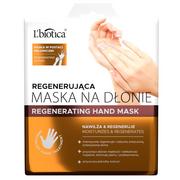Maseczki do twarzy - L`BIOTICA L'biotica Regenerująca maseczka na dłonie w postaci nasączonych rękawiczek - miniaturka - grafika 1