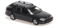 Samochody i pojazdy dla dzieci - Saab 9-5 Break 1999 Dark Blue Metallic 1:43 Minichamps 940170810 - miniaturka - grafika 1