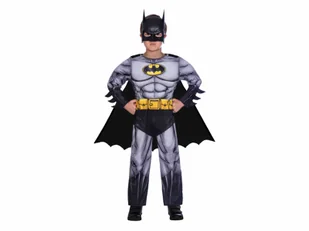 AMSCAN USA Strój Batmana Superbohater dla chłopca 8/10 l. 9906060 - Stroje karnawałowe - miniaturka - grafika 2