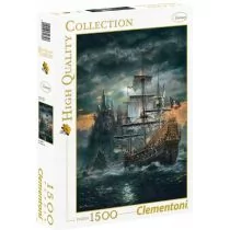 Clementoni Puzzle 1500 el. HQ Statek piracki 31682 CLE31682 - Puzzle - miniaturka - grafika 1