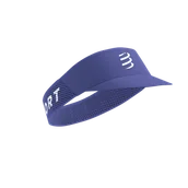 Czapki i chusty sportowe damskie - COMPRESSPORT Daszek biegowy PRO RACING VISOR orient blue - miniaturka - grafika 1