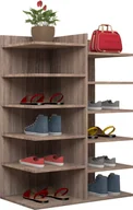 Szafki na buty - Enosa szafka na buty 12 półki dąbReplika . - miniaturka - grafika 1