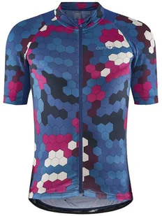Craft ADV Endur Graphic Jersey Men, niebieski/czerwony S 2022 Koszulki kolarskie - Koszulki rowerowe - miniaturka - grafika 1