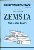 Lektury szkoła podstawowa - Biblios Biblioteczka Opracowań Zemsta Aleksandra Fredry - Danuta Polańczyk - miniaturka - grafika 1