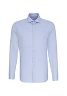 Koszule męskie - Jedwabna koszula męska biznesowa Slim Fit koszula biznesowa - miniaturka - grafika 1