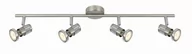 Lampy sufitowe - Emina - listwa 4 płomienna satyna/chrom 827614-07 - miniaturka - grafika 1