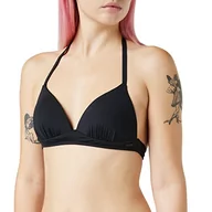Koszulki i topy damskie - Roxy Męskie bikini Beach Classics - Moulded Tri Bikini Top for Women czarny m ERJX303951-kvj0 - miniaturka - grafika 1