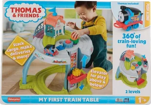 KOLEJKA TOMEK I PRZYJACIELE Moj Pierwszy Kolejowy Stolik - Klocki - miniaturka - grafika 1