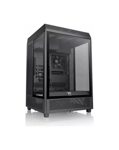 Thermaltake The Tower 500 Kolor: CZARNY, tower case (Kolor: CZARNY, tempered glass) - Obudowy komputerowe - miniaturka - grafika 1