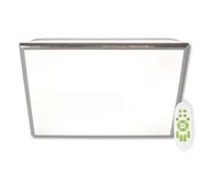 Lampy sufitowe - Top Light Silver HXL + pilot - LED Plafon ściemnialny LED/51W/230V + pilot - miniaturka - grafika 1
