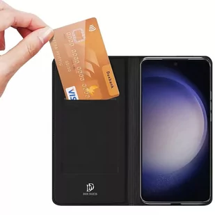 Etui DUX DUCIS Skin Pro - futerał z klapką do Samsung Galaxy S24 czarny - Pozostałe akcesoria do telefonów - miniaturka - grafika 3