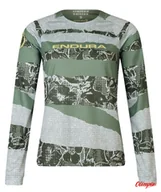 Koszulki rowerowe - Koszulka Endura WMS Patchwork LTD Printed L/S Tee - miniaturka - grafika 1