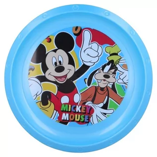 Miseczki i talerzyki dla dzieci - Mickey Mouse Mickey Mouse - Talerzyk deserowy (niebieski) 50112 - grafika 1