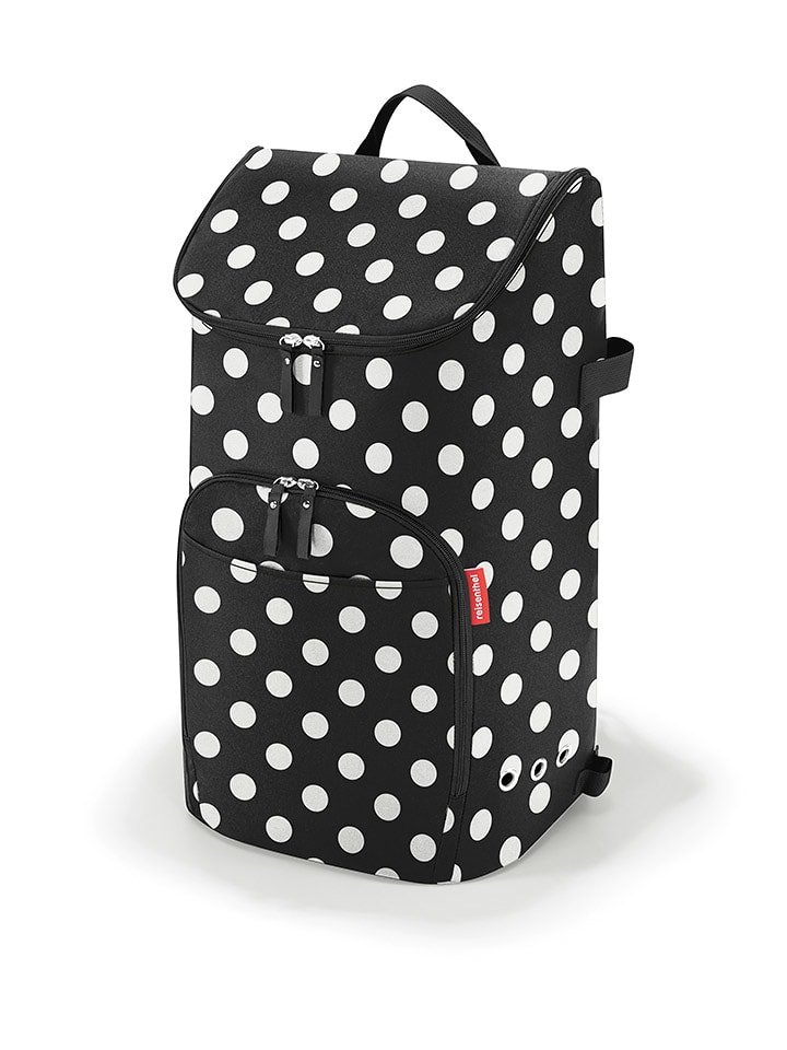 Reisenthel Torba w kolorze czarno-białym do wózka na zakupy - 34 x 60 x 24 cm