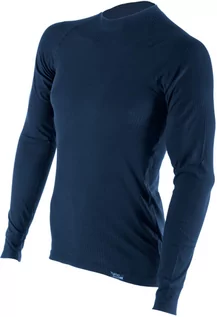 Koszulki sportowe męskie - COOL koszulka z długim rękawem - męska .4XL .ciemnoniebieski - grafika 1