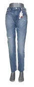 Spodnie damskie - Jeansy Tommy Jeans Izzy DW0DW05019 wysoki stan 7/8 Slim oryginalne -W33/L34 - miniaturka - grafika 1