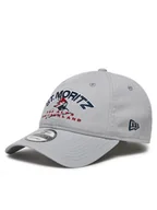 Czapki męskie - New Era Czapka z daszkiem Washed St. Moritz Ski 9TWENTY 60580868 Szary - miniaturka - grafika 1