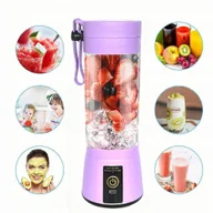 Blendery kielichowe - CoolStaff Blender Przenośny Bezprzewodowy Fioletowy - miniaturka - grafika 1
