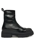 Botki damskie - Furla Botki Gum YI59FGU-BX4218-O6000-4-401-20-AL-3600 S Czarny - miniaturka - grafika 1