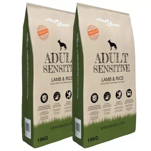vidaXL Adult Sensitive Lamb & Rice baranina 30 kg - Sucha karma dla psów - miniaturka - grafika 1