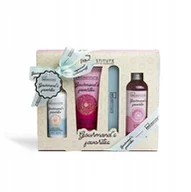 Zabawki kreatywne - Priežiūros rinkinys IDC Gourmand's: dušo želė, 160 ml + kūno losjonas, 100 ml + šveitiklis, 100 ml + nagų dildė - miniaturka - grafika 1