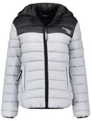 Kurtki damskie - Geographical Norway Kurtka pikowana "Atikoclerc" w kolorze szarym - miniaturka - grafika 1